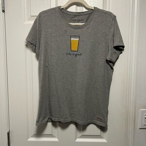 Life is Good tee L